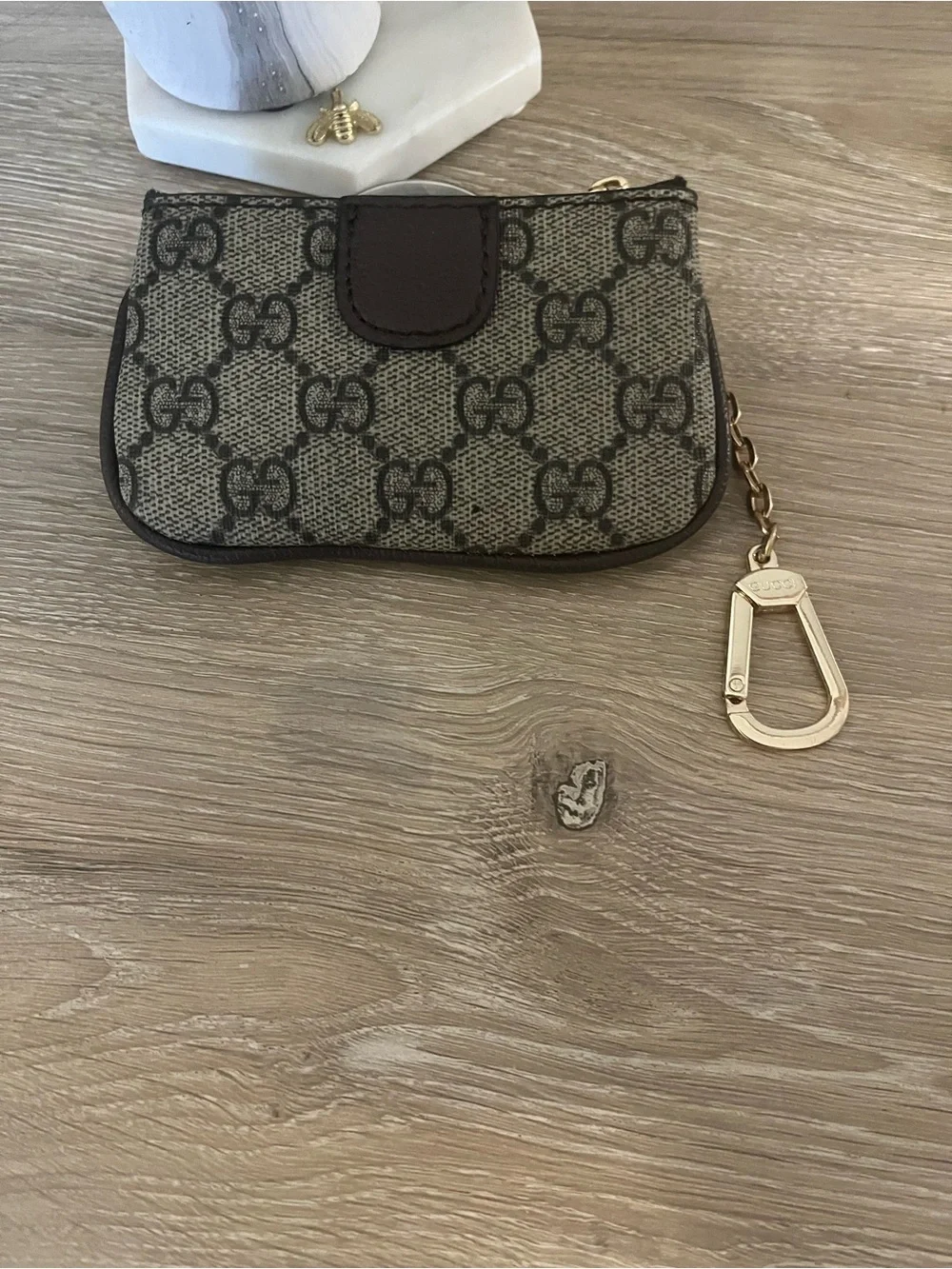GG SUPREME OPHIDIA COIN PURSE WITH KEY HOOK - Picture 2 of 5